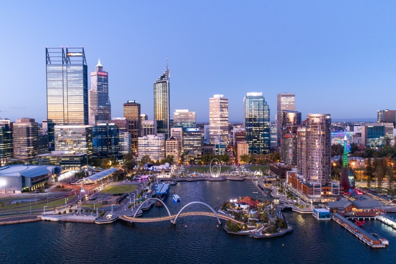 Elizabeth Quay, Perth, Western Australia © Tourism Australia