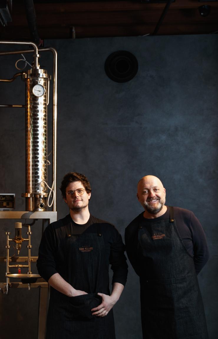 Four Pillars Sydney - James Irvine and Stuart Gregor © Steven Woodburn