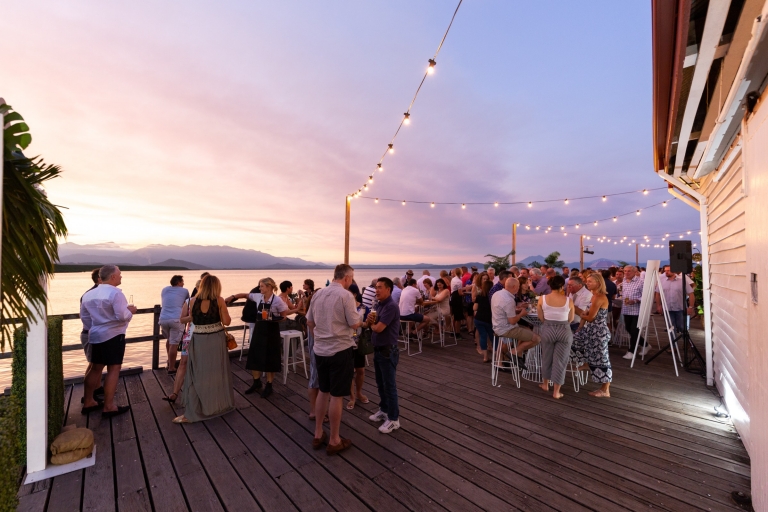 Nu Nu Event, Welcome Reception at Port Douglas Sugar Wharf, Queensland © Veritas Events Nu Nu Event, Welcome Reception at Port Douglas Sugar Wharf, Queensland © Veritas Events