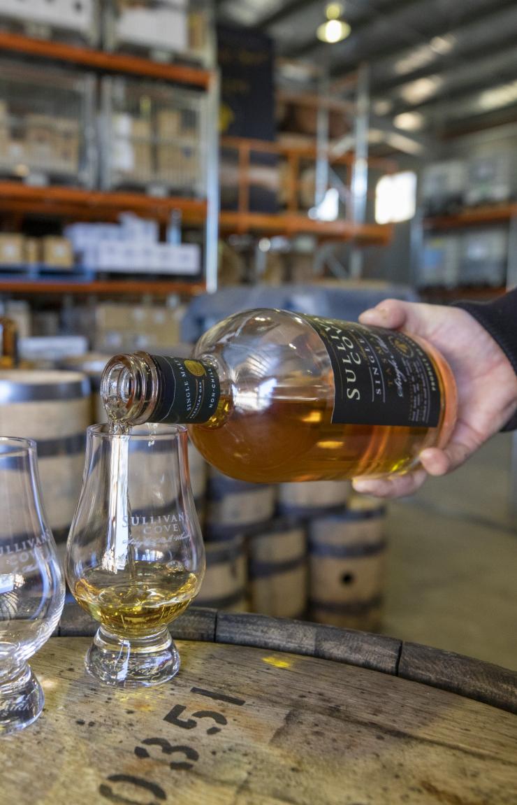 塔斯马尼亚州，霍巴特，苏利文角酿酒厂 © 塔斯马尼亚旅游局版权所有