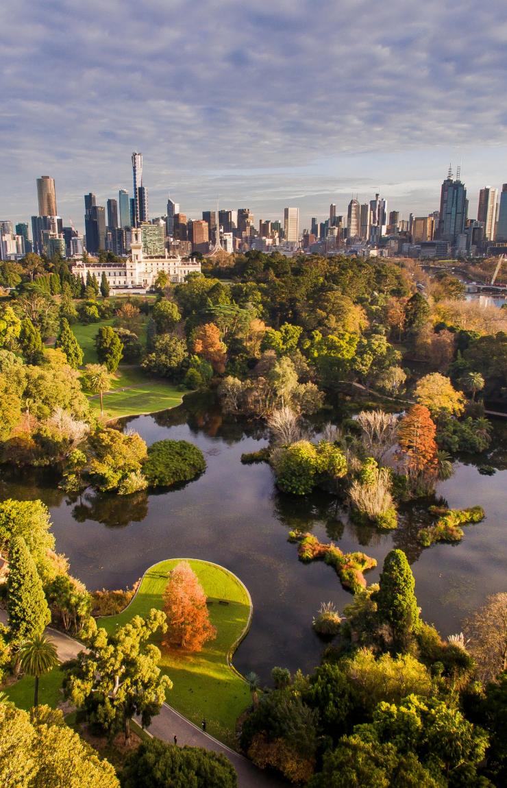 维多利亚州，墨尔本，皇家植物园 © 维多利亚州旅游局版权所有