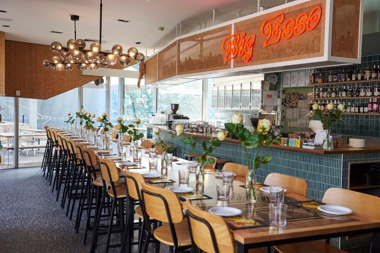 维多利亚州，墨尔本，Big Esso 餐厅 © Big Esso 餐厅版权所有